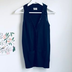 Madewell ‘Wallace’ merino wool vest with sequins